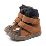 Mrugała - Trzewiki Dziecięce Zimowe Wodoodporne Mali Alpaca Caramel 20-25 