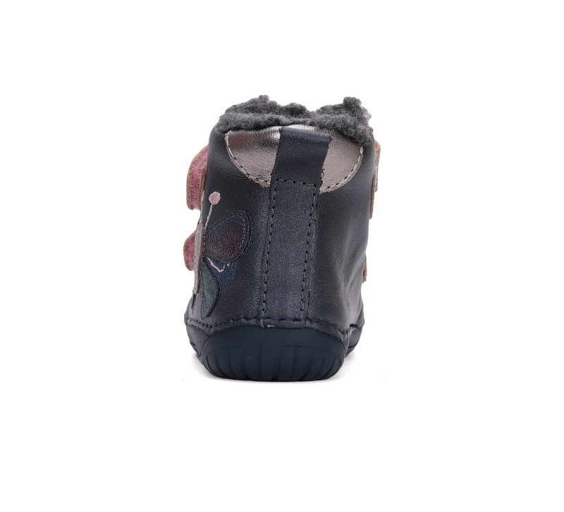 D.D. Step - Zimowe Trzewiki Dziecięce Barefoot W070-42522