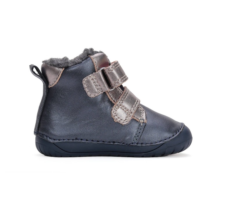 D.D. Step - Zimowe Trzewiki Dziecięce Barefoot W070-42522