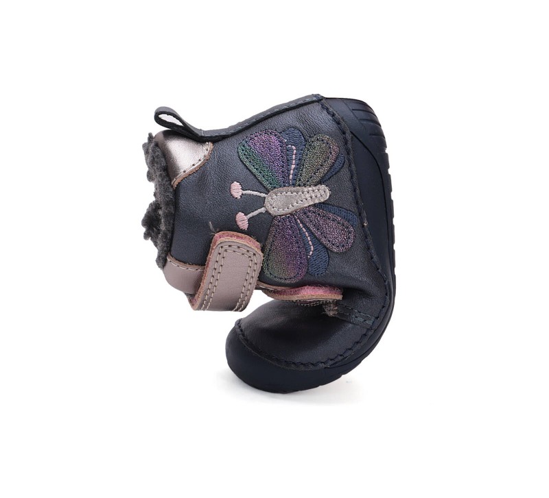 D.D. Step - Zimowe Trzewiki Dziecięce Barefoot W070-42522