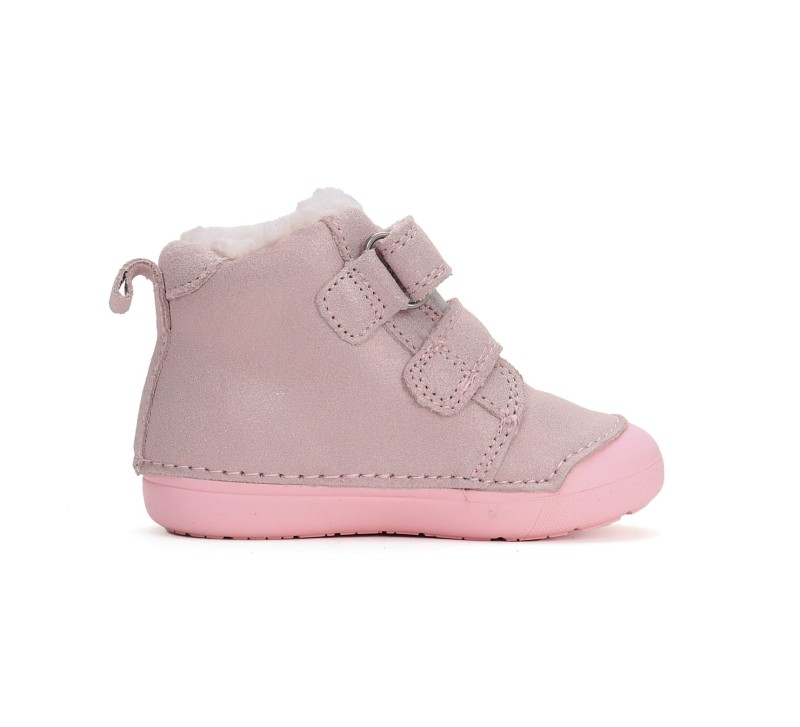 D.D. Step - Zimowe Buty Dziewczęce W066-42268A Pink