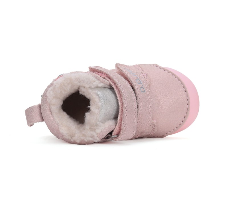 D.D. Step - Zimowe Buty Dziewczęce W066-42268A Pink