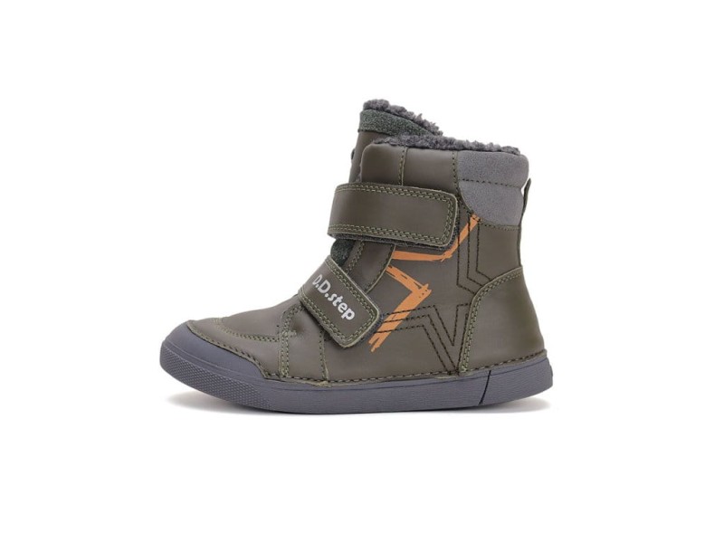 D.D. Step - Kozaki dziecięce zimowe W068-42921AM Emerald