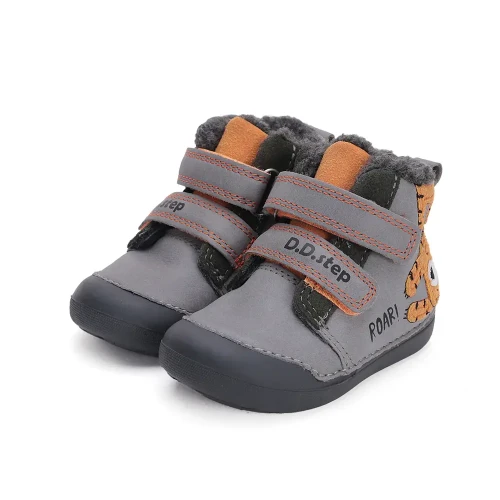 D.D. Step - Zimowe Trzewiki W066-42218B Grey