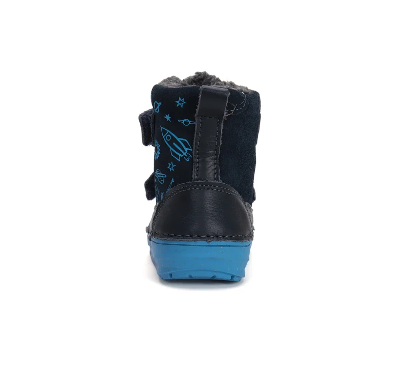 D.D. Step - Zimowe Trzewiki Dziecięce W071-42680B Royal Blue