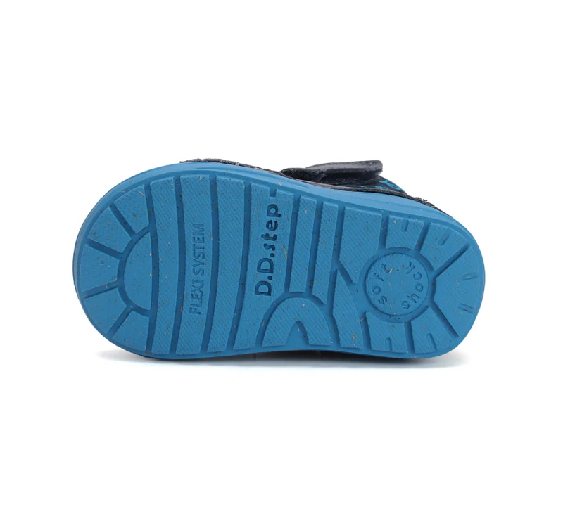 D.D. Step - Zimowe Trzewiki Dziecięce W071-42680B Royal Blue