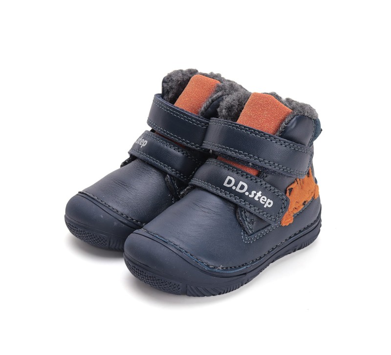 D.D. Step - Zimowe Trzewiki Dziecięce W082-42774B Royal Blue