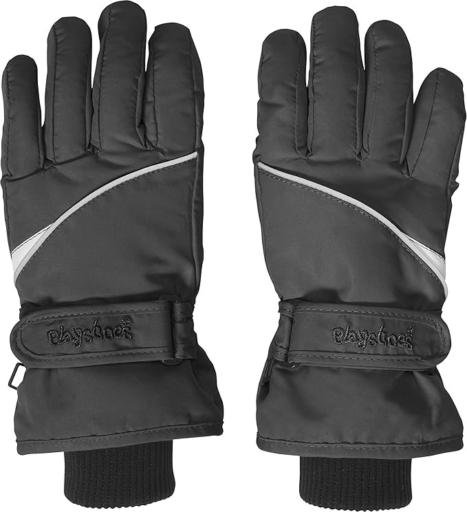 Playshoes - Dziecięce Rękawiczki Narciarskie 422032 -20 Schwarz