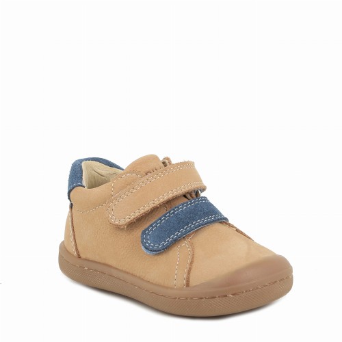 Primigi - Elastyczne Półbuty Chłopięce Beżowe 7900033