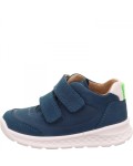 Superfit- Sneakersy Skórzane Breeze Blau-Grun 1-000379-8000 