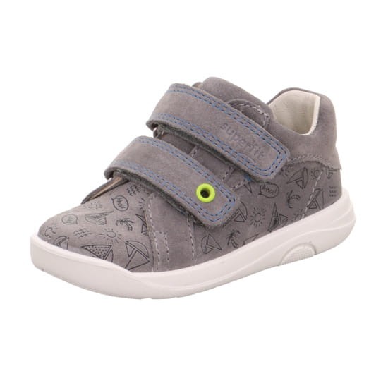 Superfit - Skórzane Półbuty Dziecięce Sportowe Lillo 1-000665-2010  - Bubutik