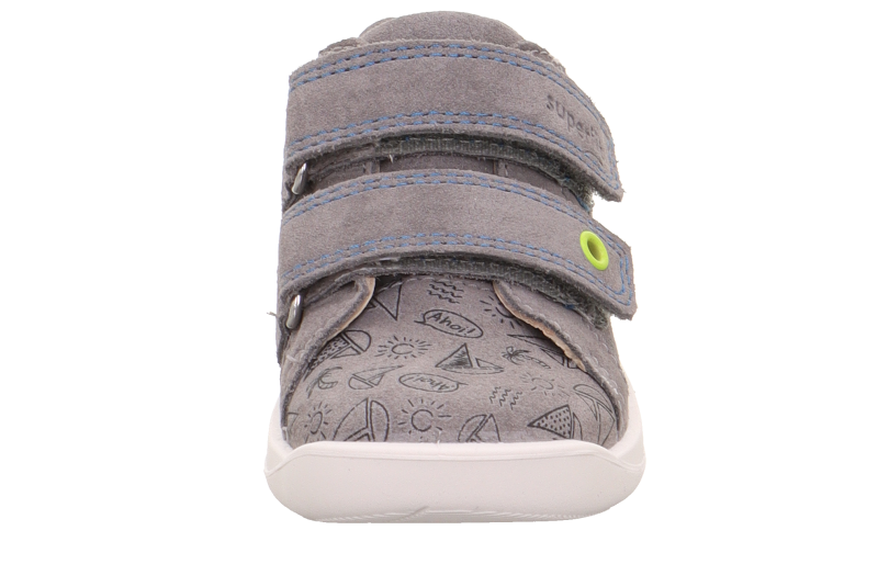 Superfit - Skórzane Półbuty Dziecięce Sportowe Lillo 1-000665-2010  - Bubutik