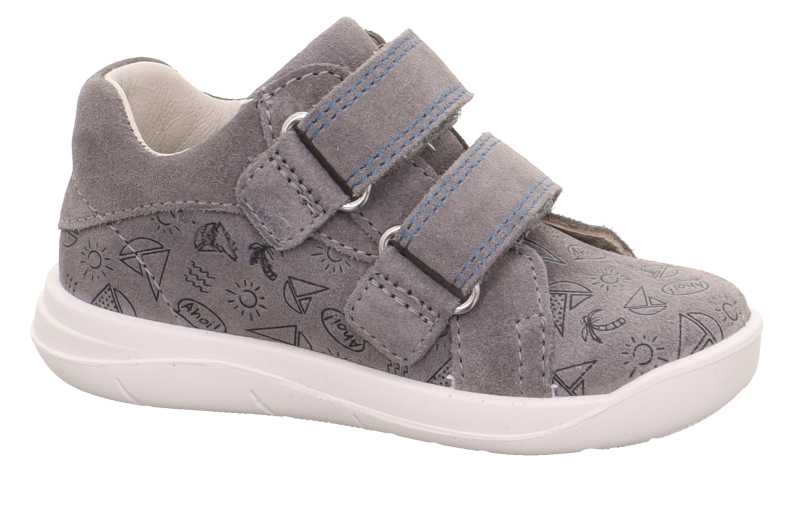 Superfit - Skórzane Półbuty Dziecięce Sportowe Lillo 1-000665-2010  - Bubutik