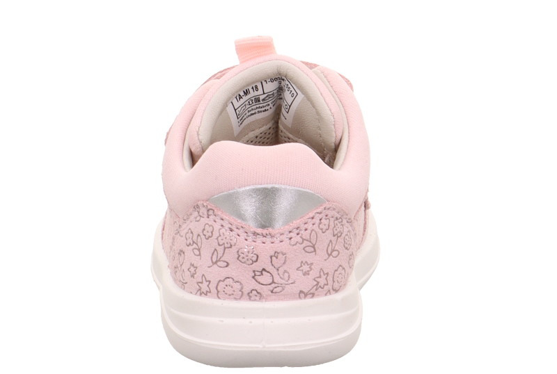 Superfit - Skórzane Półbuty Dziecięce Sportowe Lillo ROSA 1-000665-5510 - Bubutik