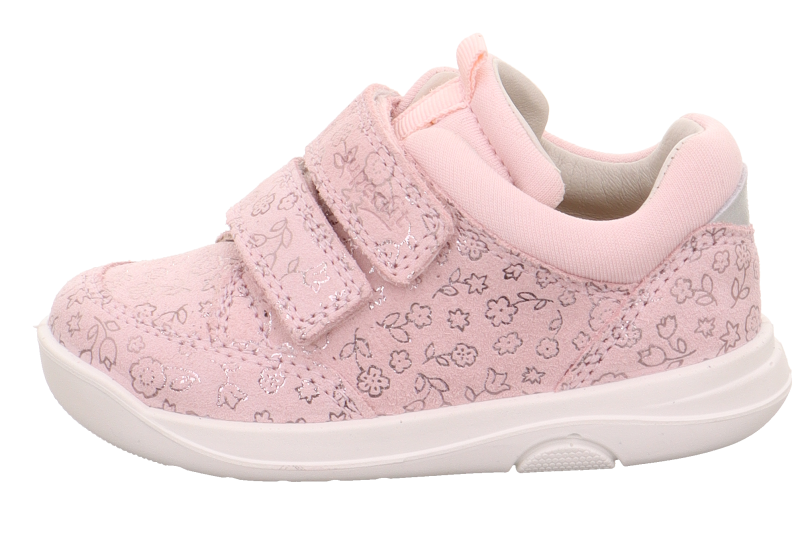 Superfit - Skórzane Półbuty Dziecięce Sportowe Lillo ROSA 1-000665-5510 - Bubutik