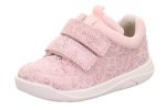 Superfit - Skórzane Półbuty Dziecięce Sportowe Lillo ROSA 1-000667-5510