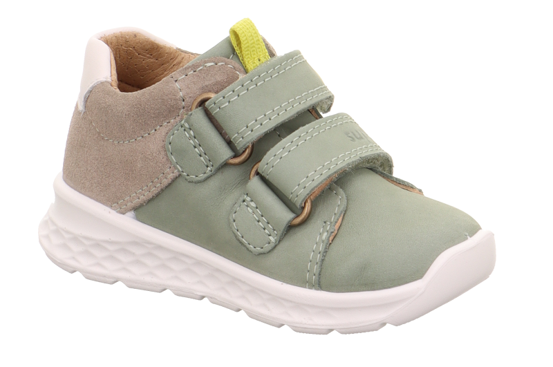 Superfit - Skórzane Półbuty Dziecięce Sportowe Breeze 1-000374-7510 - Bubutik