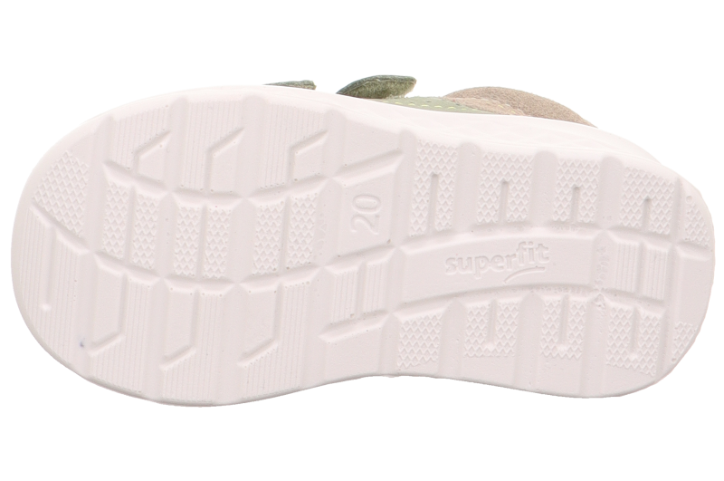 Superfit - Skórzane Półbuty Dziecięce Sportowe Breeze 1-000374-7510 - Bubutik