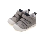D.D. Step - Skórzane Trzewiki Chłopięce Pizza Dark Grey S082-51705A
