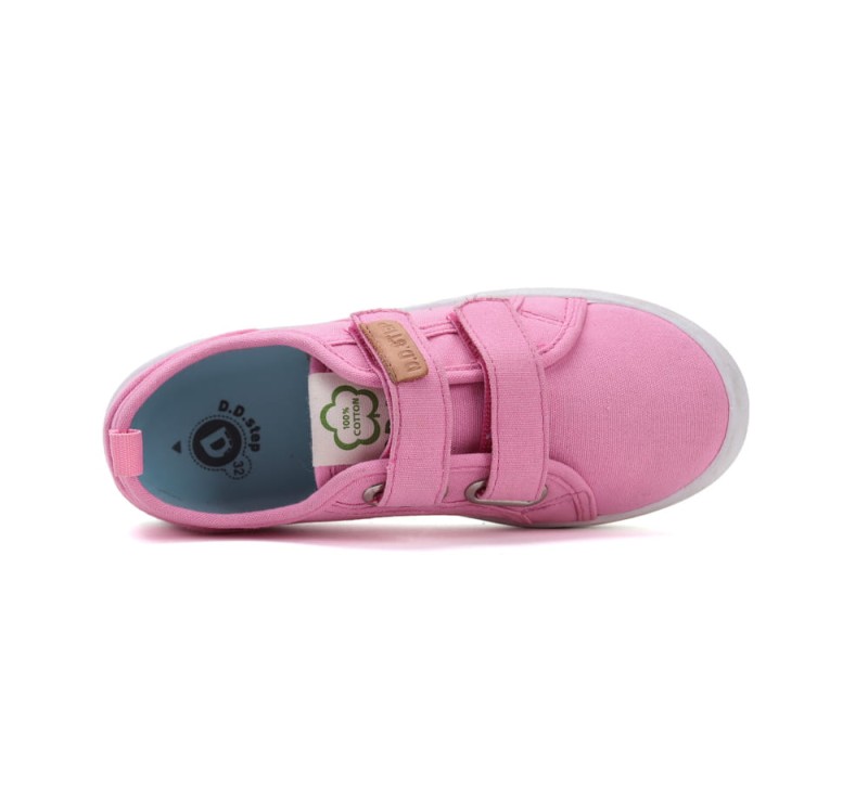 D.D. Step - Trampki Dziewczęce Dark Pink C097-51793EL  - bubutik.pl