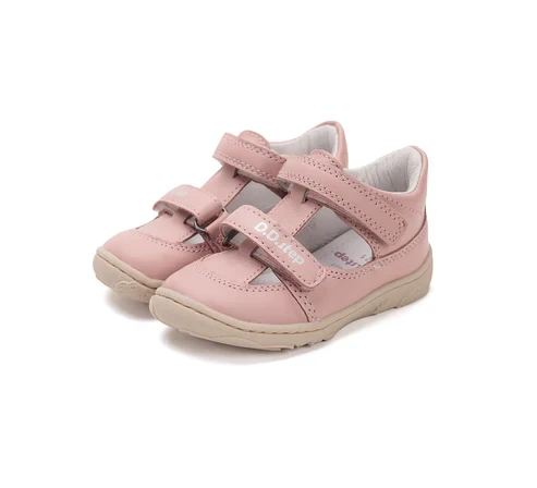 D.D.Step - Sandałki Dziewczęce Barefoot Baby Pink H077-51734 - bubutik.pl
