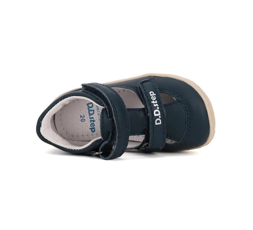 D.D.Step - Sandałki Dziewczęce Barefoot Bermuda Blue H077-51734  - Bubutik.pl