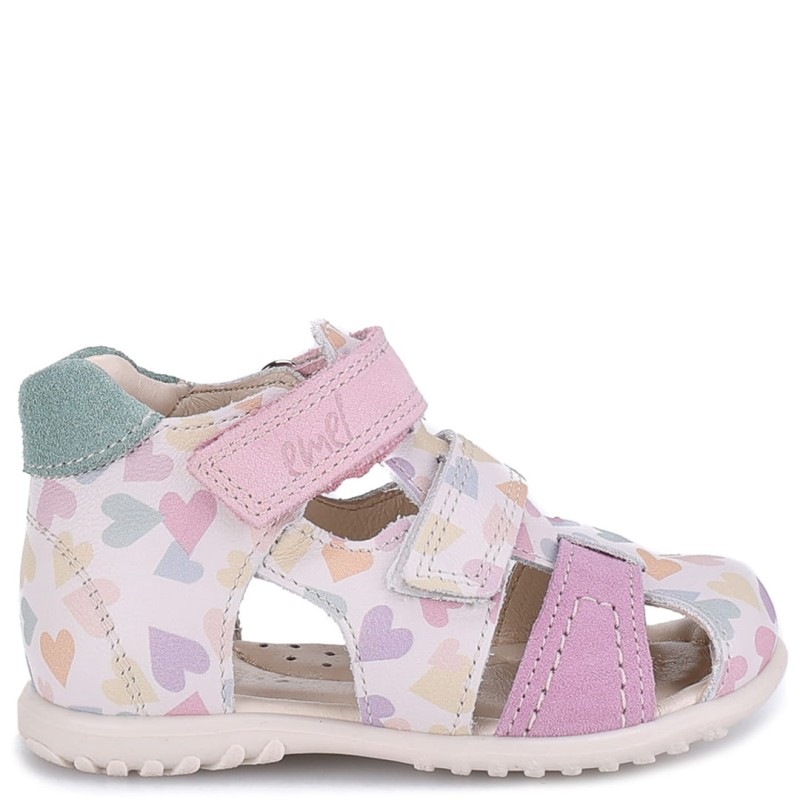 Emel - Sandałki Dziecięce Skórzane Roczki ES 2437F-2 - Bubutik.pl