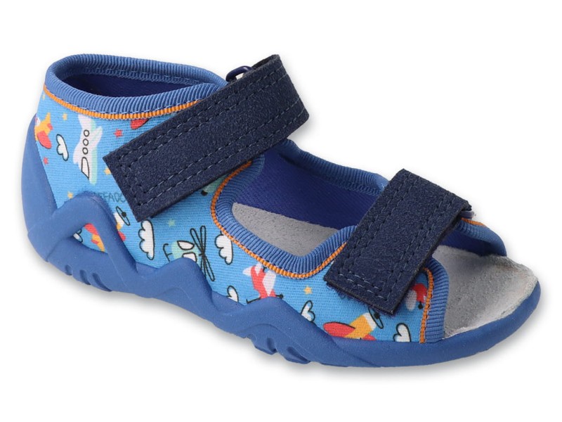 Befado - Kapcie Sandałki Chłopięce Snake 350P052 - bubutik.pl