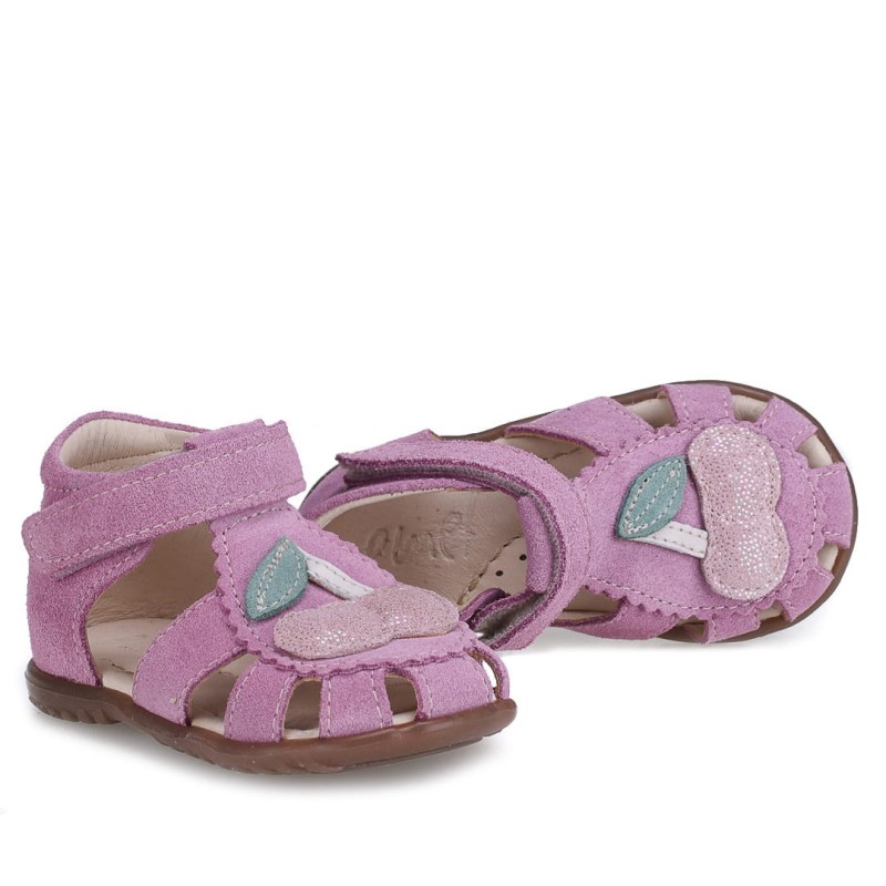 Emel - Sandały Dziecięce Roczki z Wisienkami Bali ES 1214E-9 - bubutik.pl