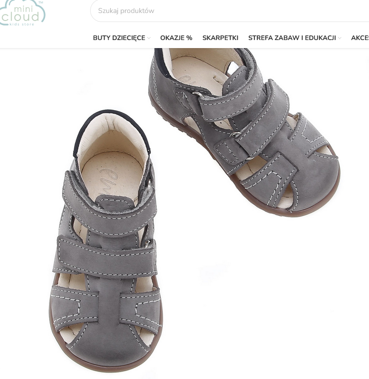 Emel - Sandałki Dziecięce Skórzane Roczki ES 2437-31 - bubutik.pl