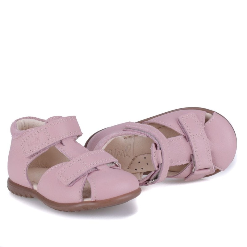 Emel - Sandały Dziecięce Skórzane Roczki ES 1780-13 - bubutik.pl