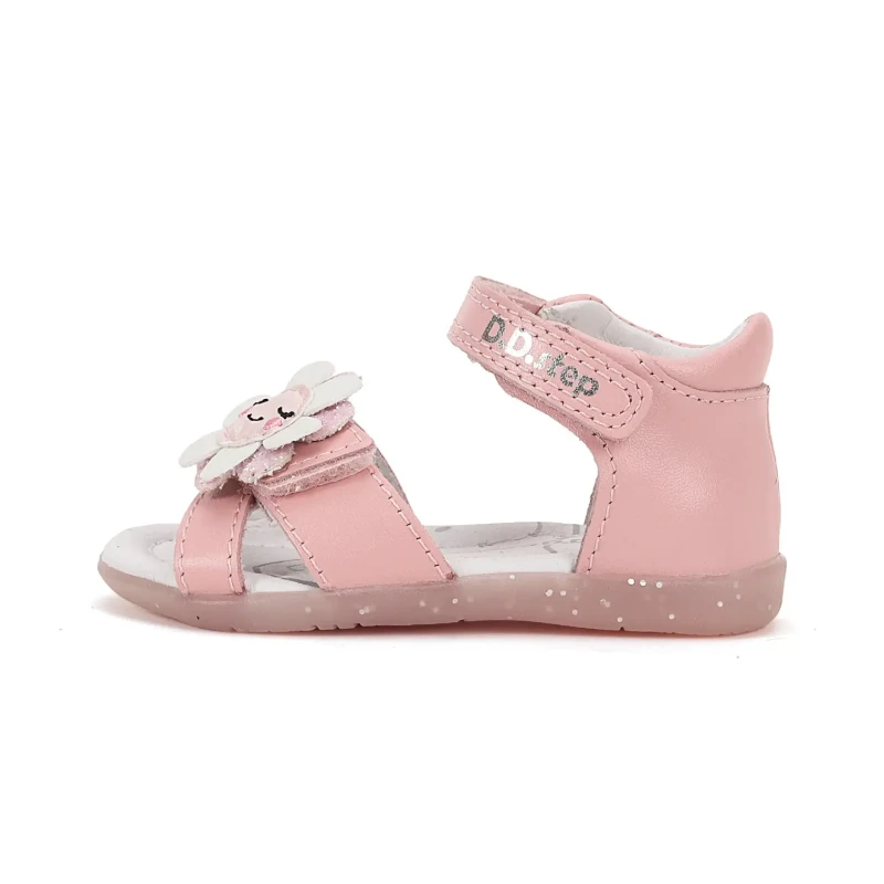D.D. Step - Sandały Dziewczęce Baby Pink G075-51813A  - bubutik.pl