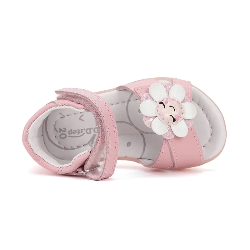 D.D. Step - Sandały Dziewczęce Baby Pink G075-51813A  - bubutik.pl