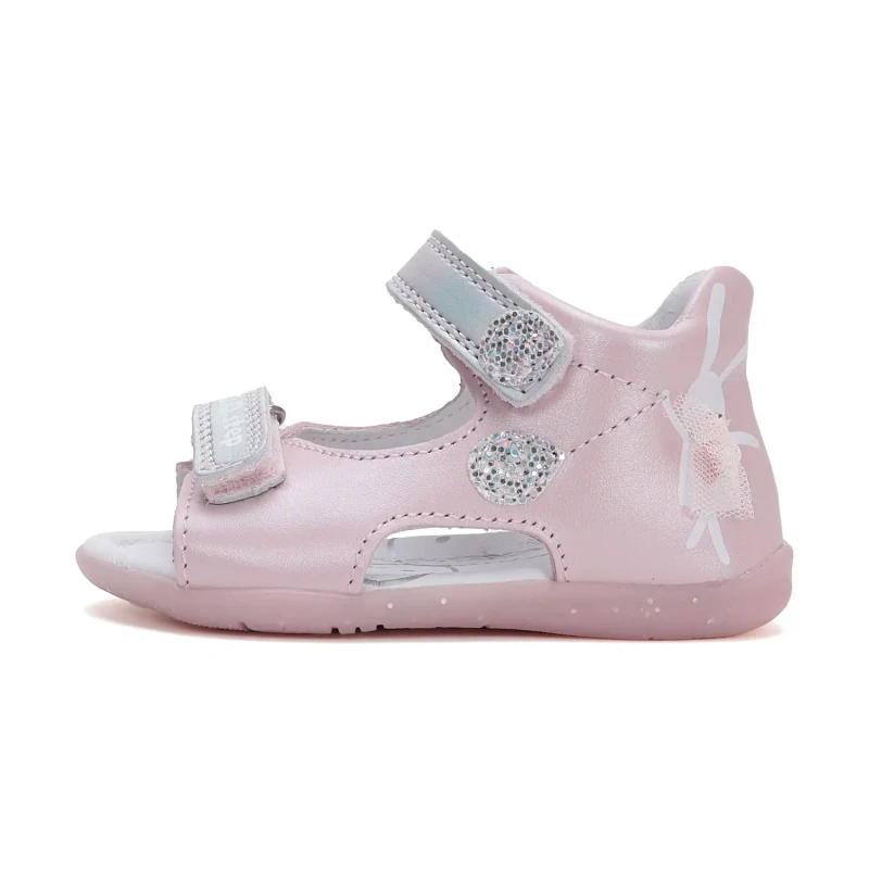 D.D. Step - Sandały Dziewczęce  Baby Pink G075-51453 - bubutik.pl