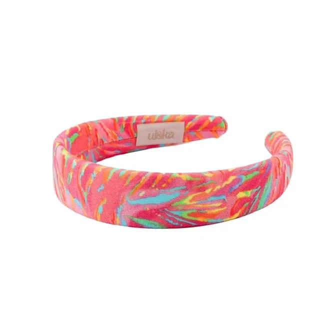 Ul&Ka - Opaska do włosów Klaudi Palm Spring - bubutik.pl