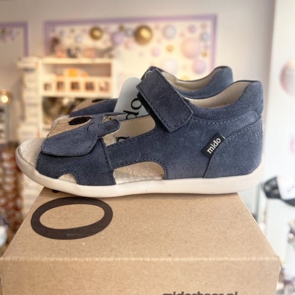 Mido - Sandały Dziecięce Miś 21-23 Yale Blue