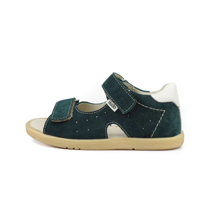 Mido - Sandały Dziecięce z Zakrytą Piętą 31-35 / 41-35 pine green