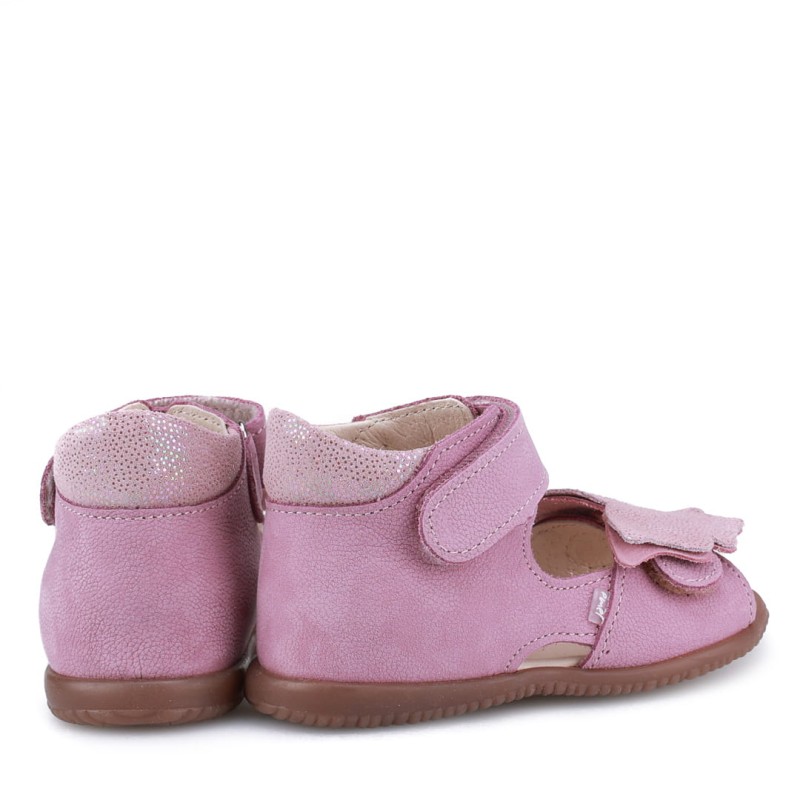 Emel - Sandały Dziecięce Skórzane Roczki ES 2428E-13 - bubutik.pl