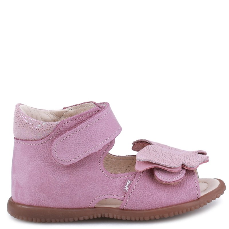 Emel - Sandały Dziecięce Skórzane Roczki ES 2428E-13 - bubutik.pl