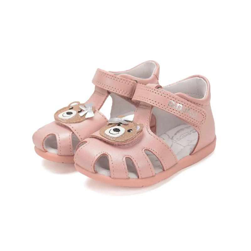 D.D. Step - Sandałki Dziewczęce Z Misiem G075 - 51284 - bubutik.pl