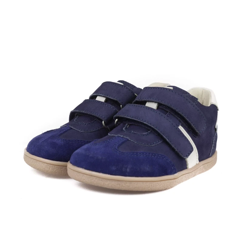 Mido - Trzewiki Dziecięce Barefoot 186 / 286 Denim - bubutik.pl