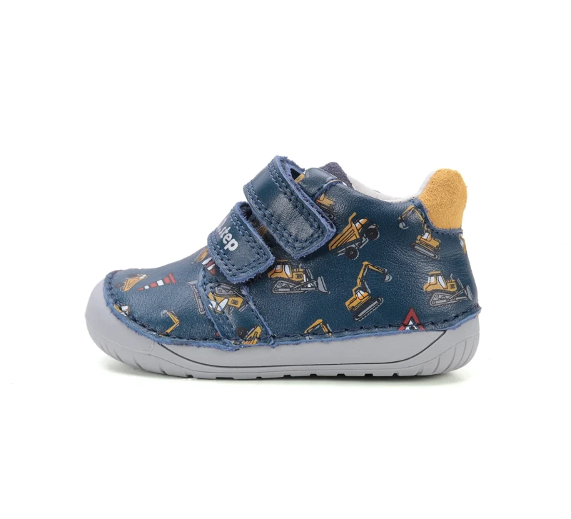 D.D. Step - Półbuty Dziecięce Skórzane Barefoot S070-52480B - bubutik.pl