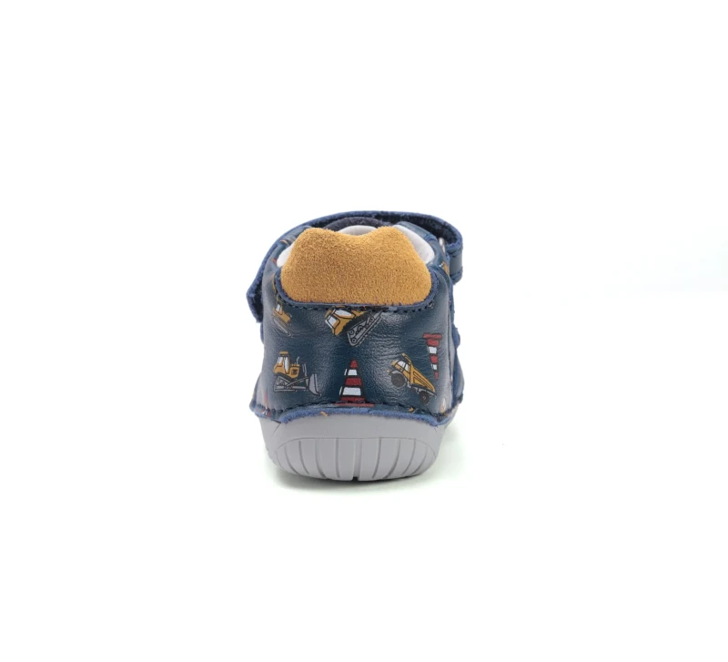 D.D. Step - Półbuty Dziecięce Skórzane Barefoot S070-52480B - bubutik.pl