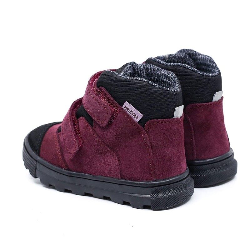 Mrugała - Trzewiki Dziecięce Wodoodporne Ocieplone Neo Plum 20-25 - bubutik.pl