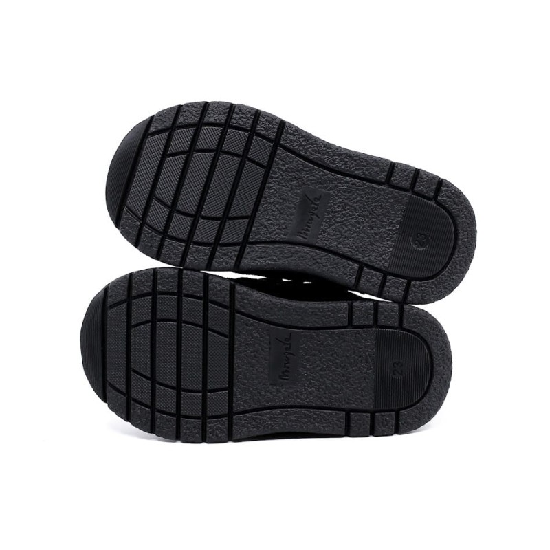 Mrugała - Trzewiki Dziecięce Wodoodporne Ocieplone Jogi Black 26-30 - bubutik.pl