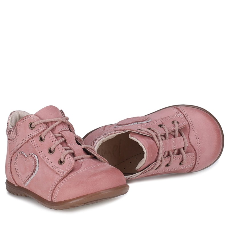 Emel - Trzewiki Dziecięce Skórzane Roczki ES 2069E-21 - bubutik.pl