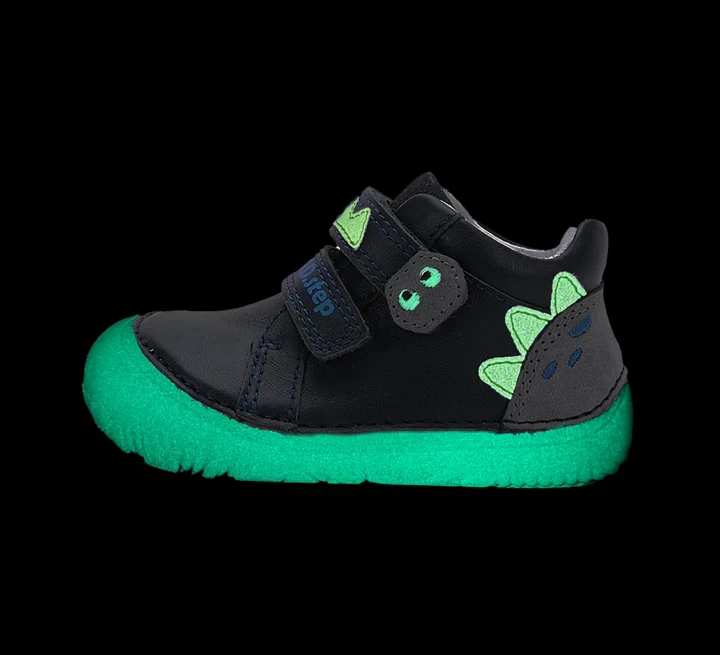 D.D. Step - Półbuty Dziecięce Barefoot Black  S073-52875B - bubutik.pl