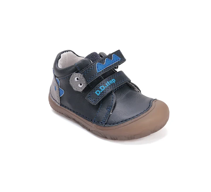 D.D. Step - Półbuty Dziecięce Barefoot Black  S073-52875B - bubutik.pl