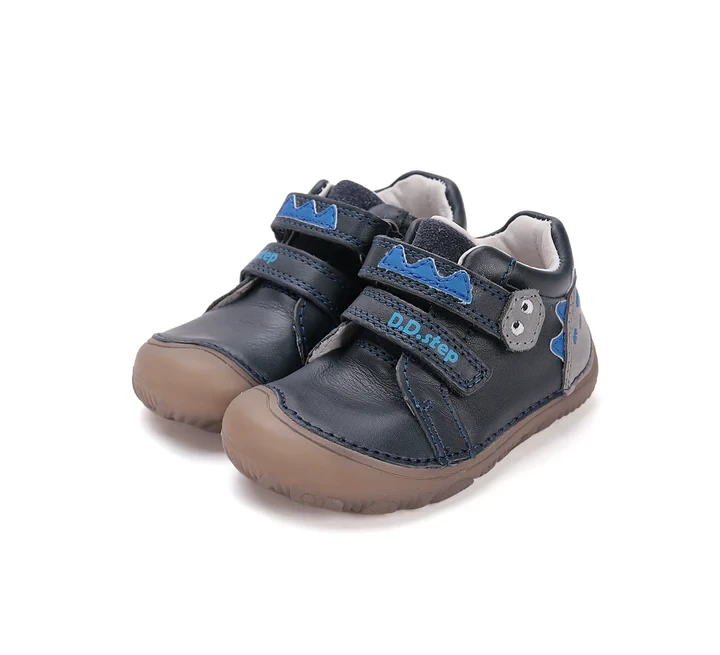 D.D. Step - Półbuty Dziecięce Barefoot Black  S073-52875B - bubutik.pl