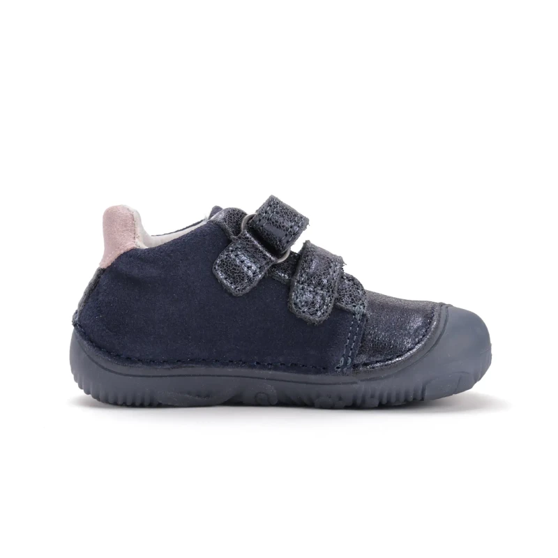 D.D. Step - Półbuty Dziecięce Barefoot Royal Blue S073-52165M - bubutik.pl